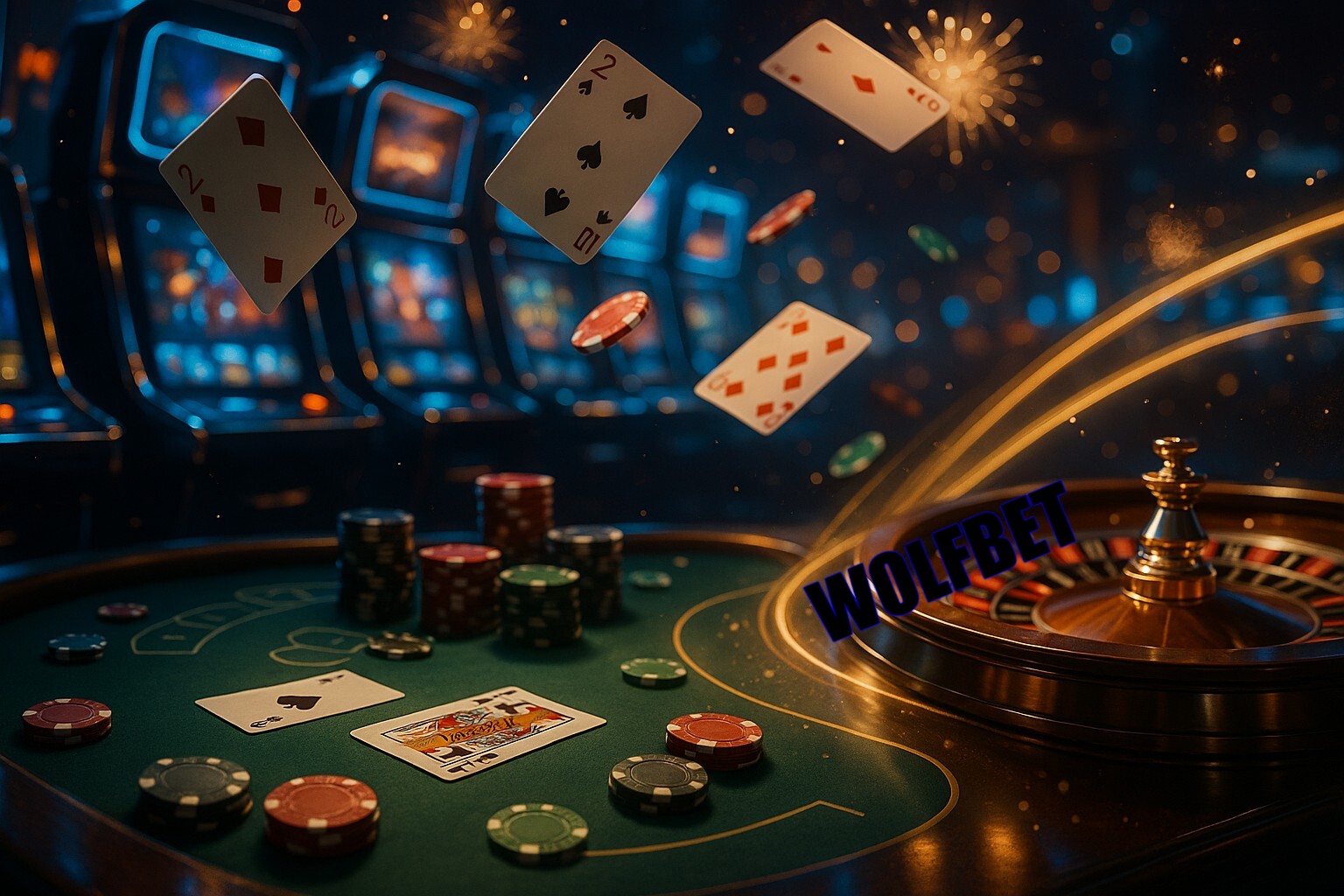 Jogos emocionantes no WOLFBET